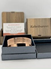 Bakır Bileklik Kalın Otantik Model