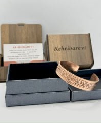 Bakır Bileklik Kalın Otantik Model