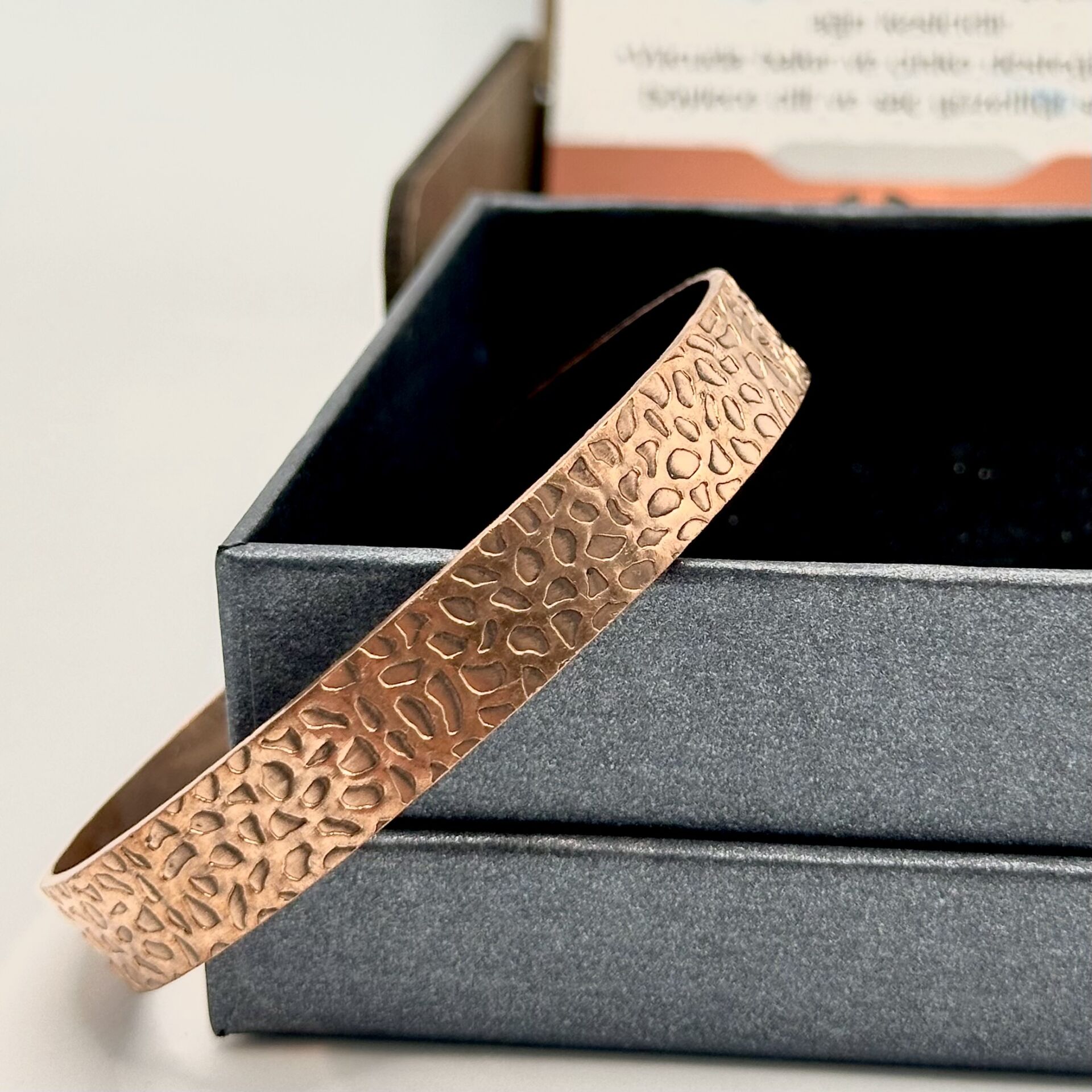 Bakır Bileklik Leopar Model