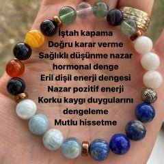 İştah kapama bilekliği doğaltaş