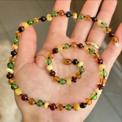 KEHRİBAR KOLYE YETİŞKİN BALTIK DAMLA KEHRİBAR KOLYE