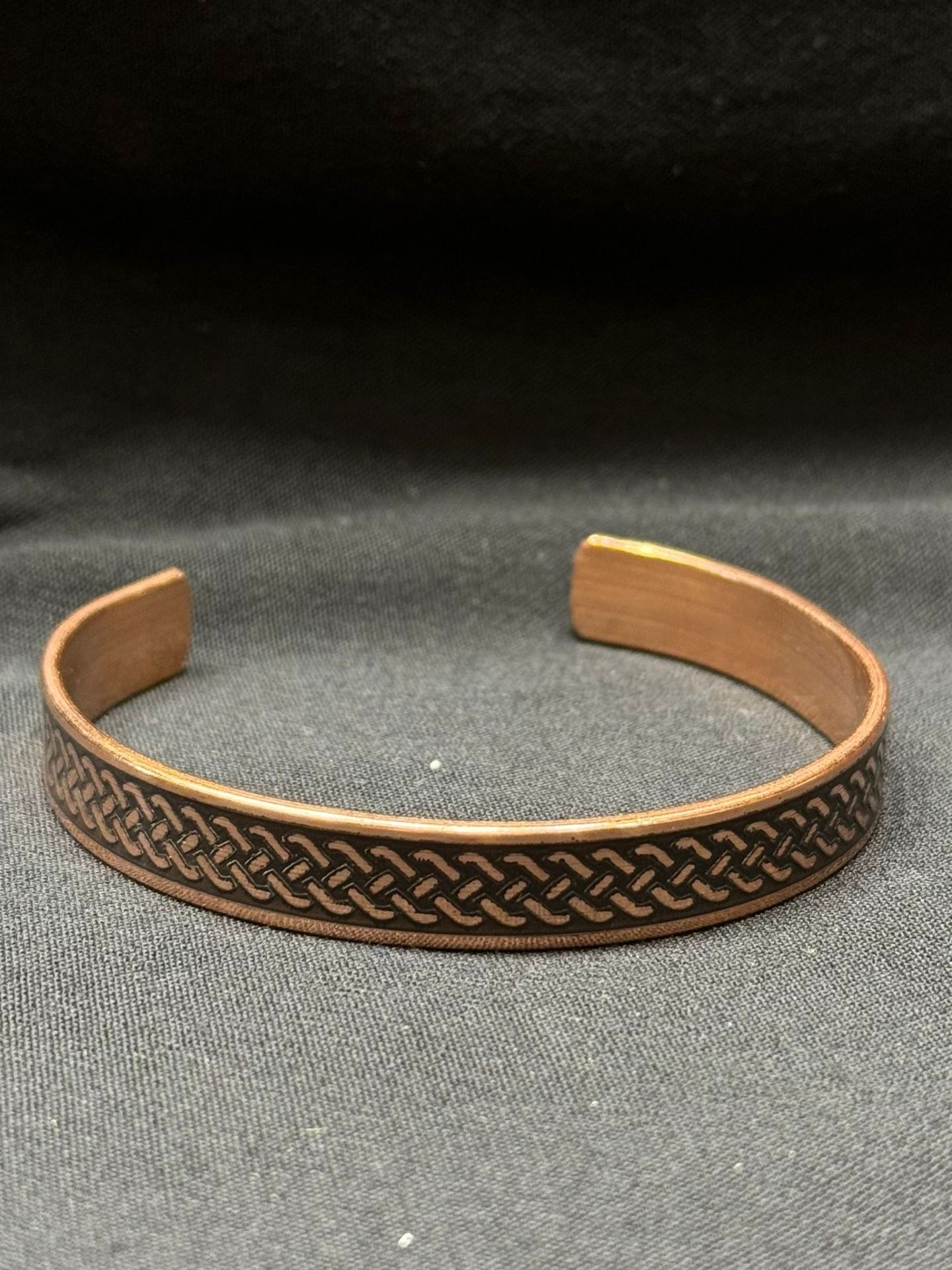 Bakır BilekliK zİkzak Model