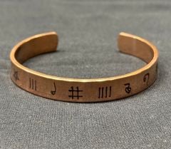 Bakır Bileklik İsmi  Azam Model