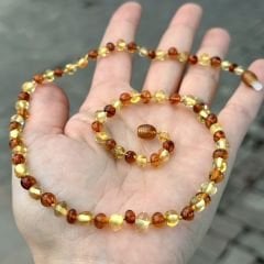 Kehribar kolye yetişkin damla kehribar gerdanlık orijinal sertifikalı