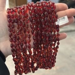 Damla Kehribar Bebek Kolyesi