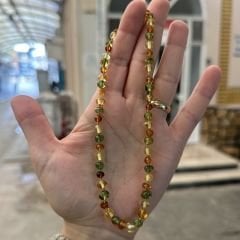 Damla Kehribar Bebek Kolyesi