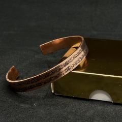 Bakır Bileklik Ayetel Kürsi Model